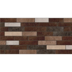 Коллекция Керамический гранит TDG 15-01 600x1200 бордовый кирпич Грани Таганая