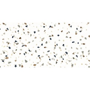 Коллекция Керамический гранит TDG2 1200x600 белый терраццо Грани Таганая